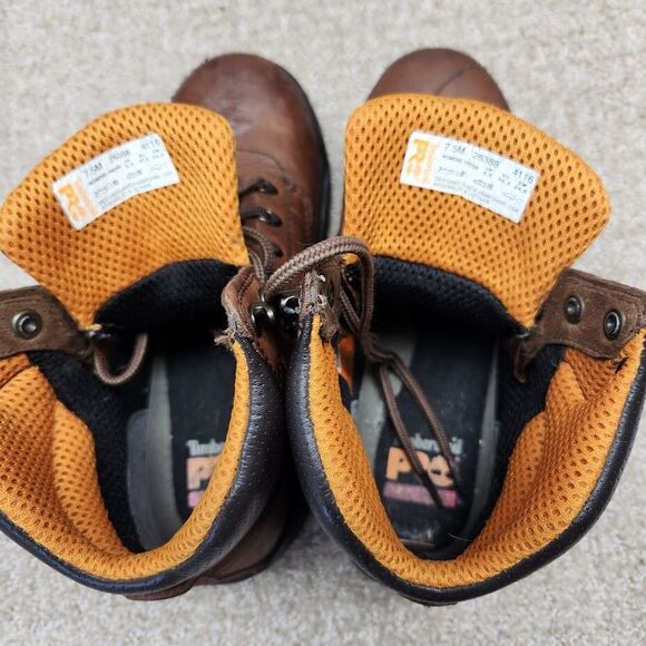 Timberland Women PRO Titan Work Boots 126833  Durable, Waterproof, Steel Toe 7.5 - Picture 9 of 13